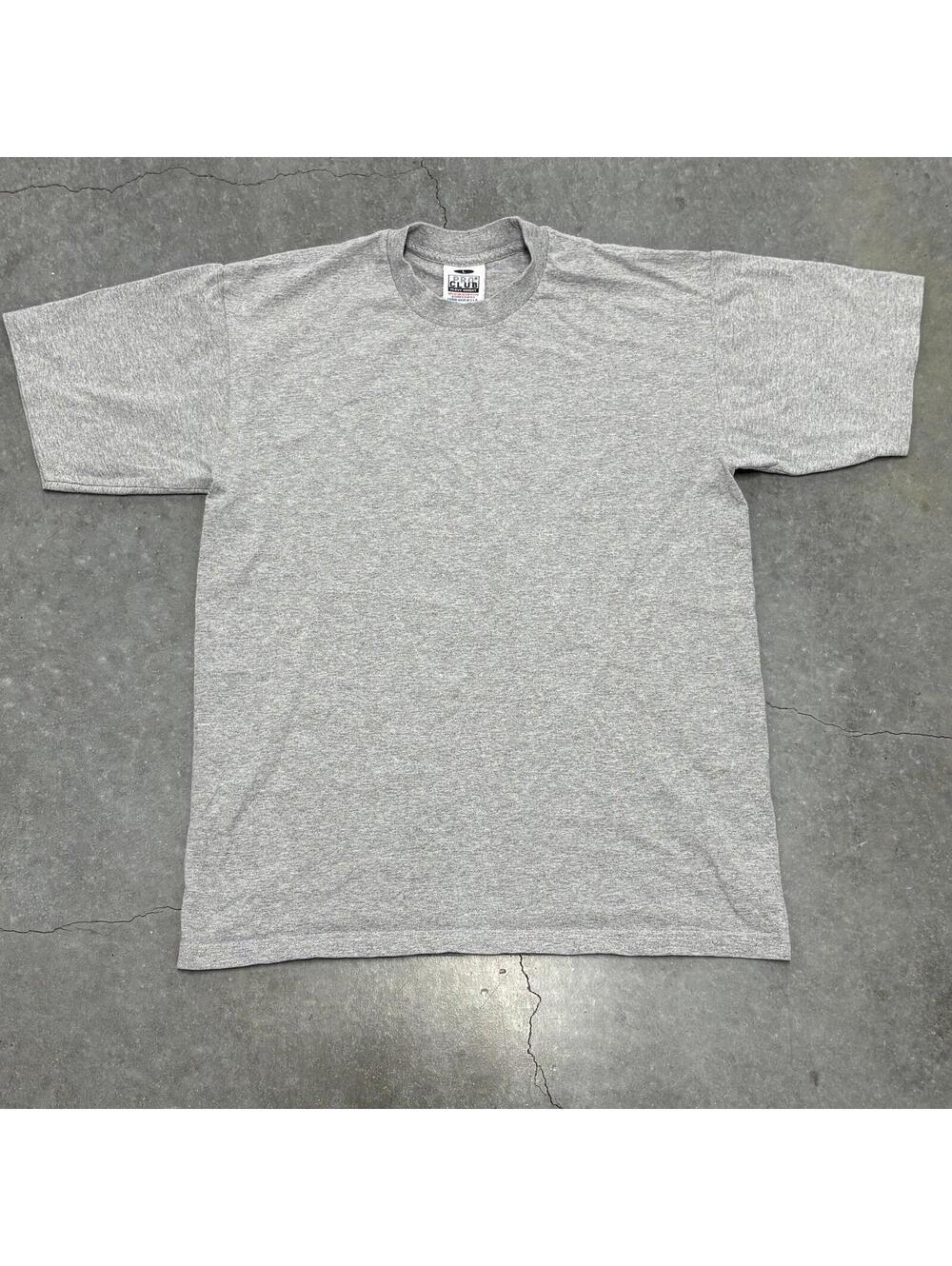 Pro Club Plain Silver T Shirt